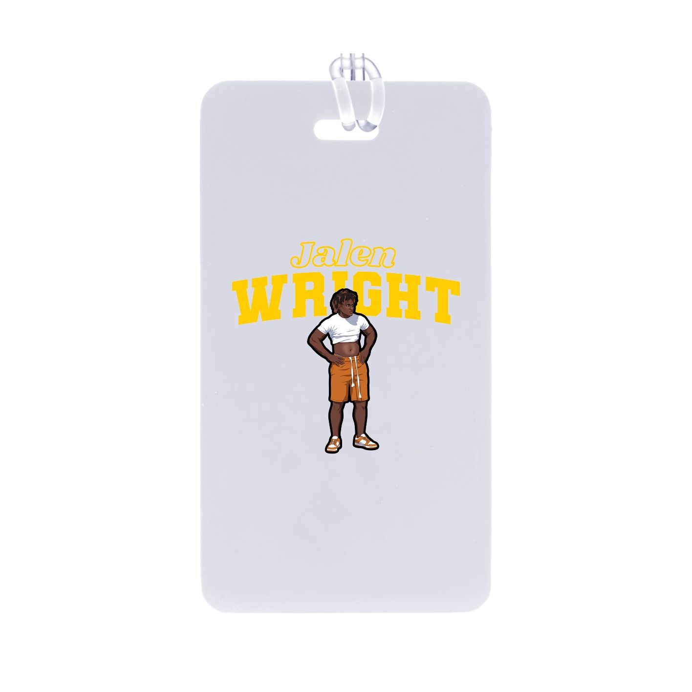 Bag Tag — Name Arch in Classic
