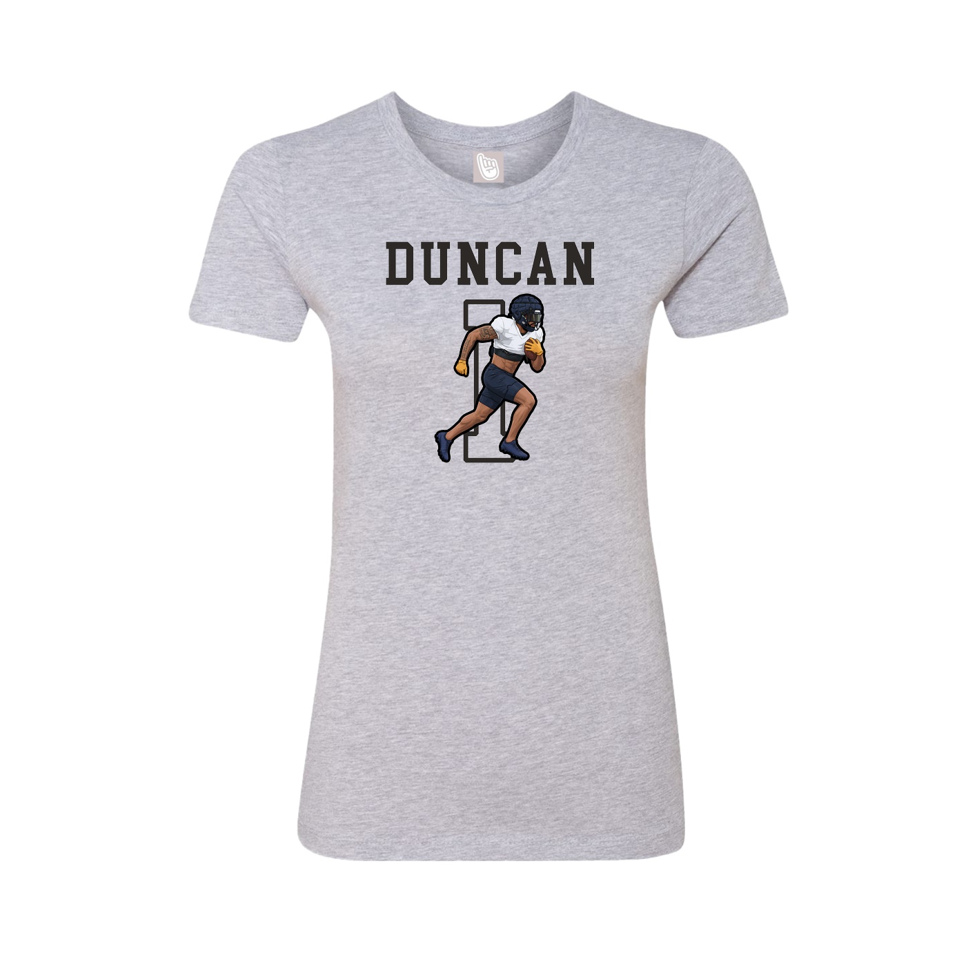 Fitted Women's Tee — Shirsey in Grey