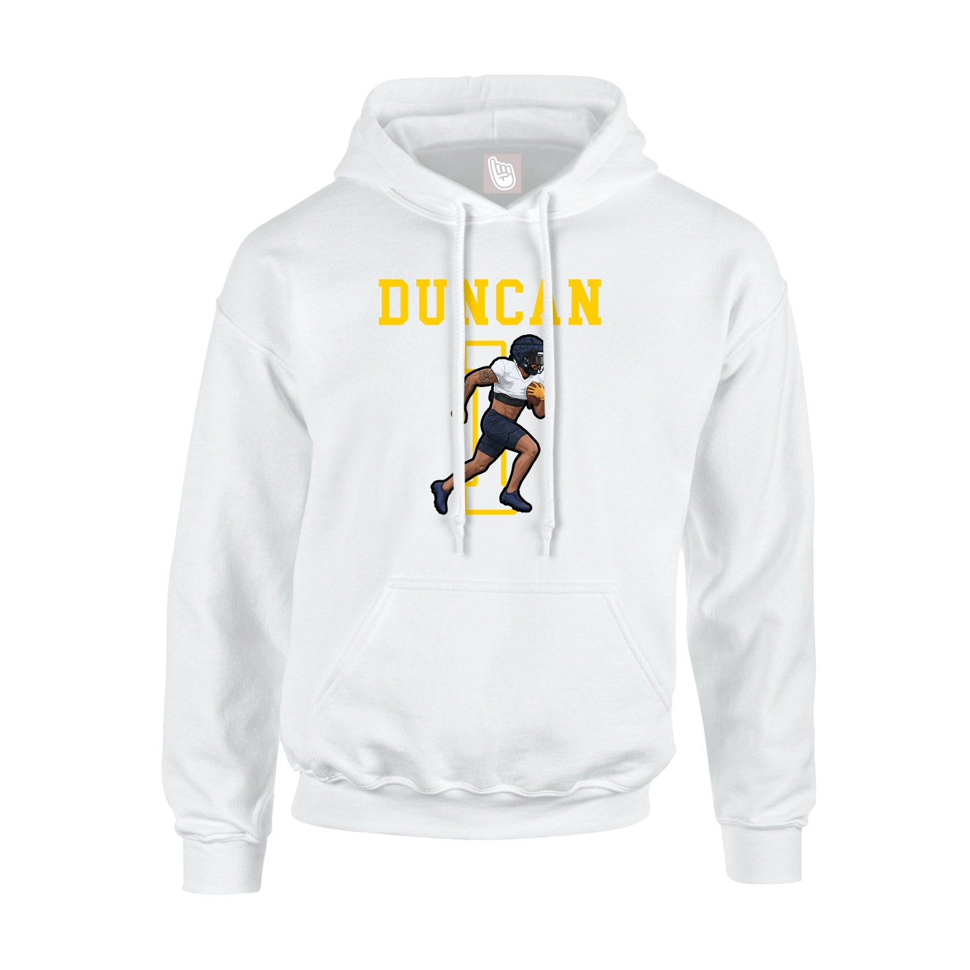 Hoodie — Shirsey in White