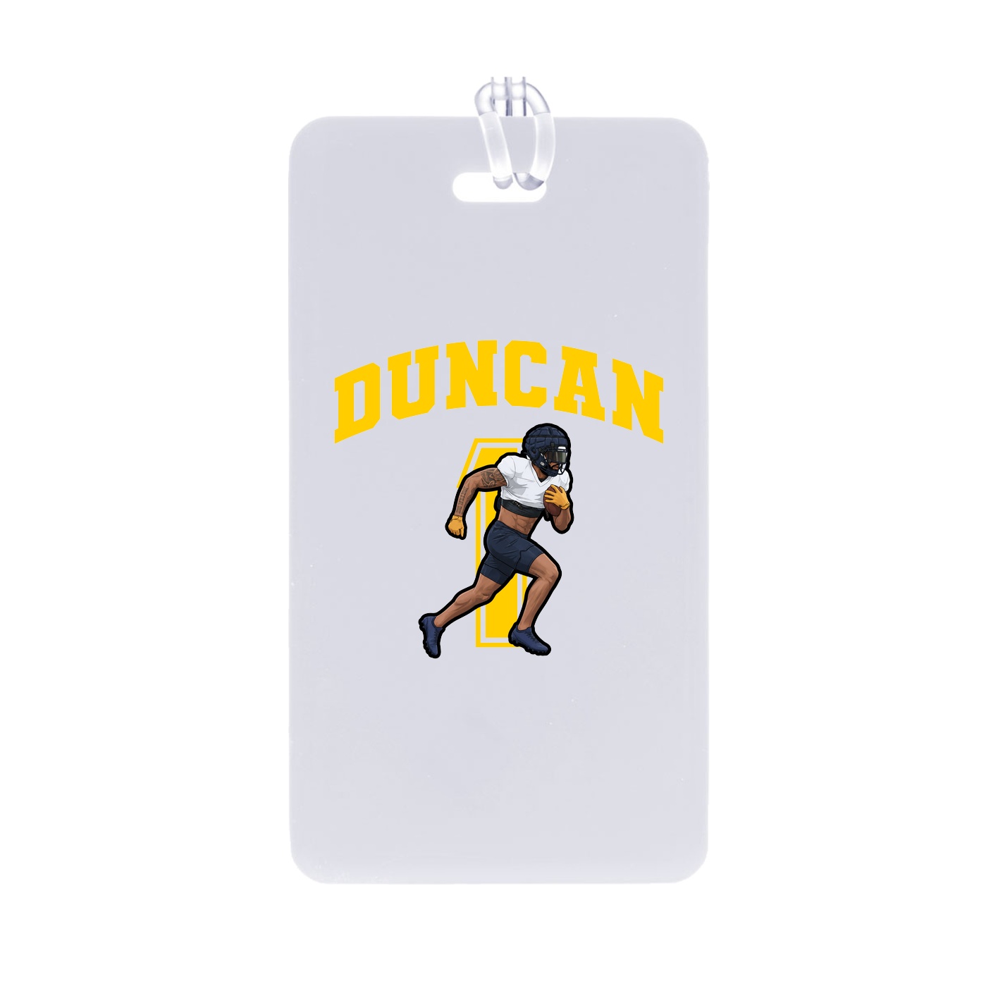Bag Tag — Number in Classic