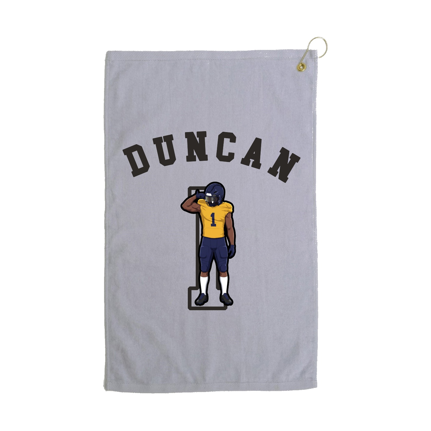 Golf Towel — Shirsey Arch in Grey