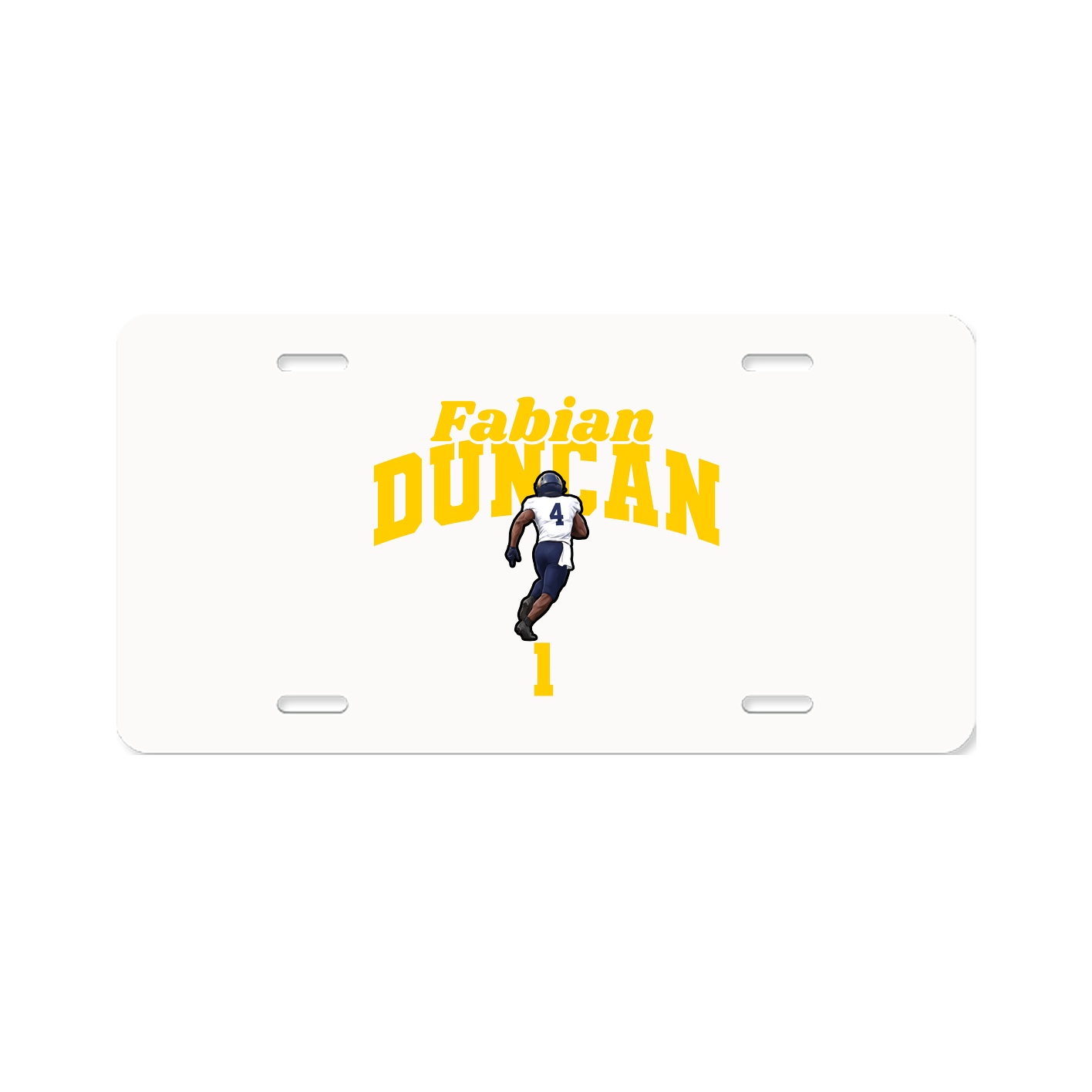 License Plate — Signature Arch in Classic