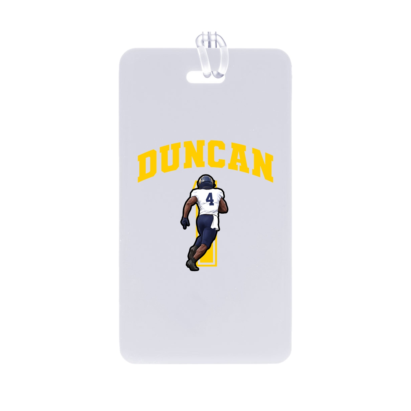 Bag Tag — Number in Classic