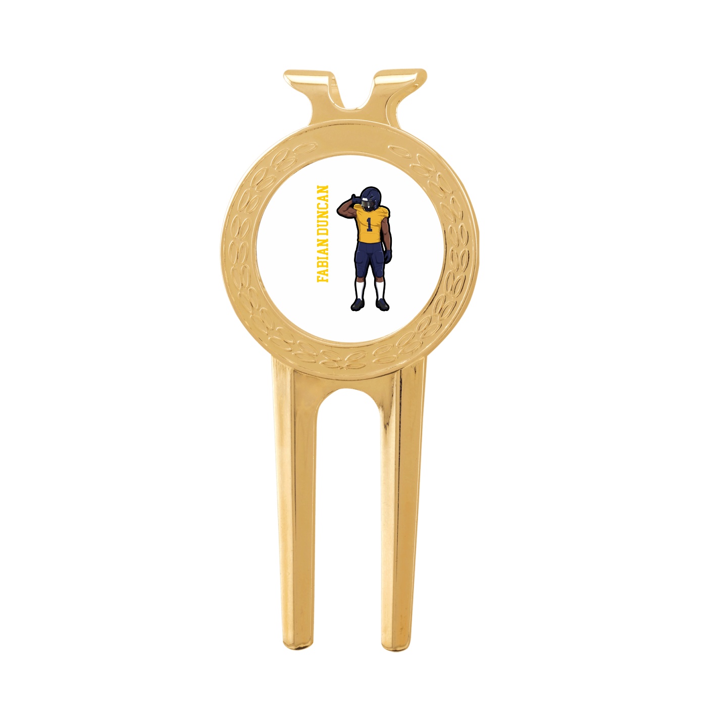Divot Tool with Ball Marker — Name Vertical in Classic