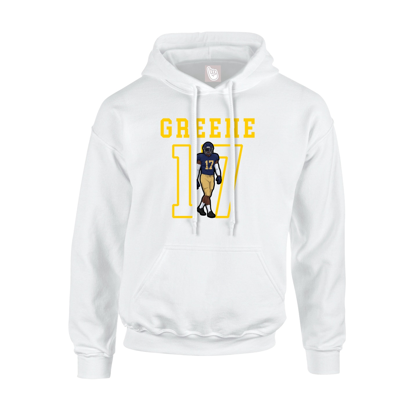 Youth Hoodie — Shirsey in White