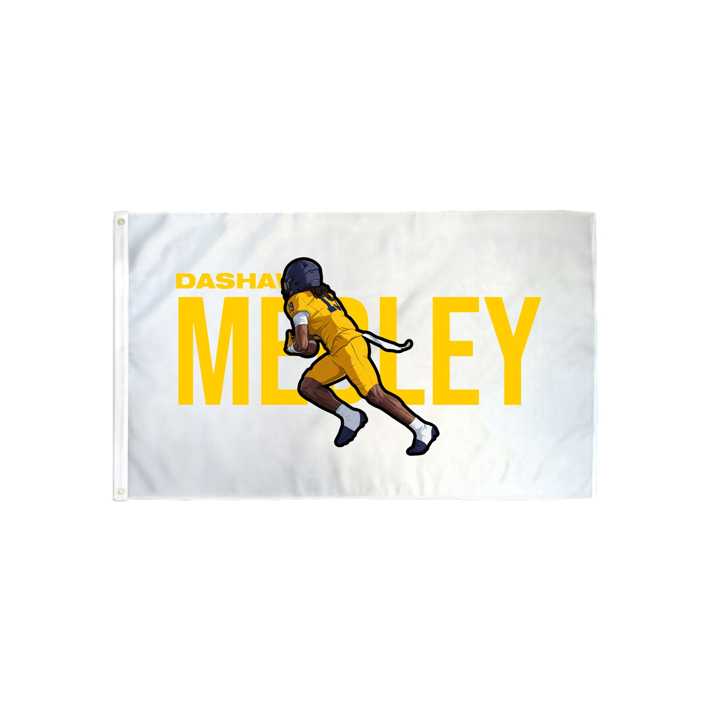 3x5 Flag — Player Name in Classic