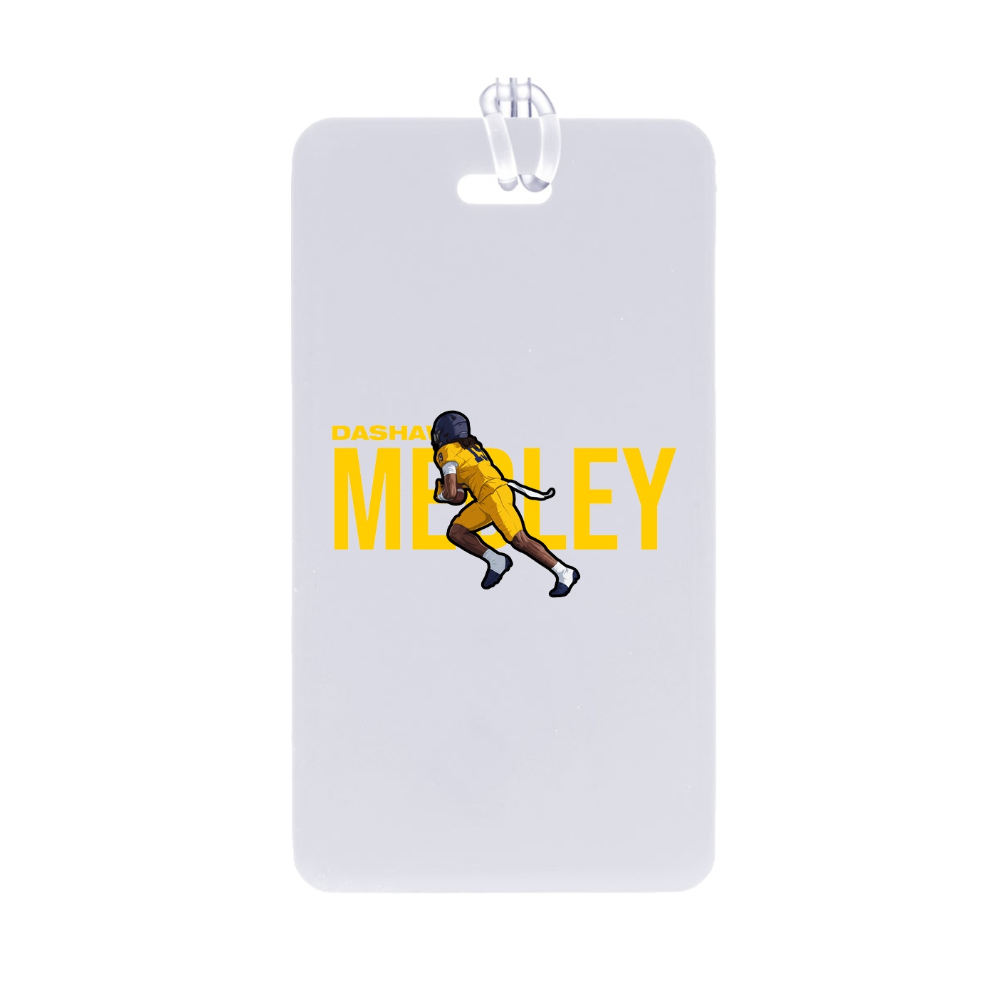 Bag Tag — Player Name in Classic