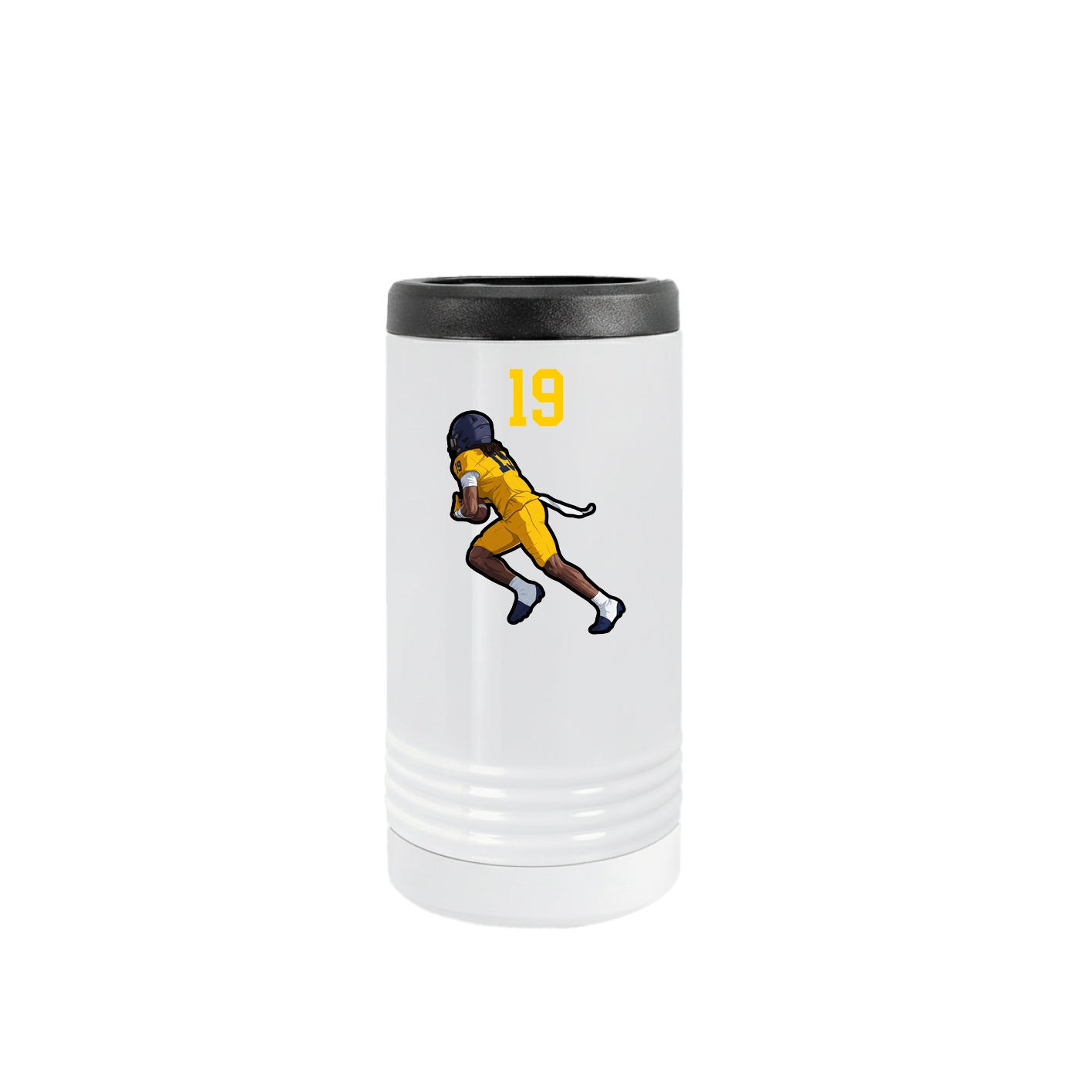 Slim Beverage Holder — Number Top in White