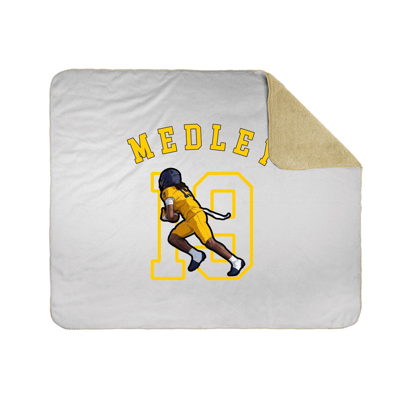 Throw Blanket — Shirsey Arch in White
