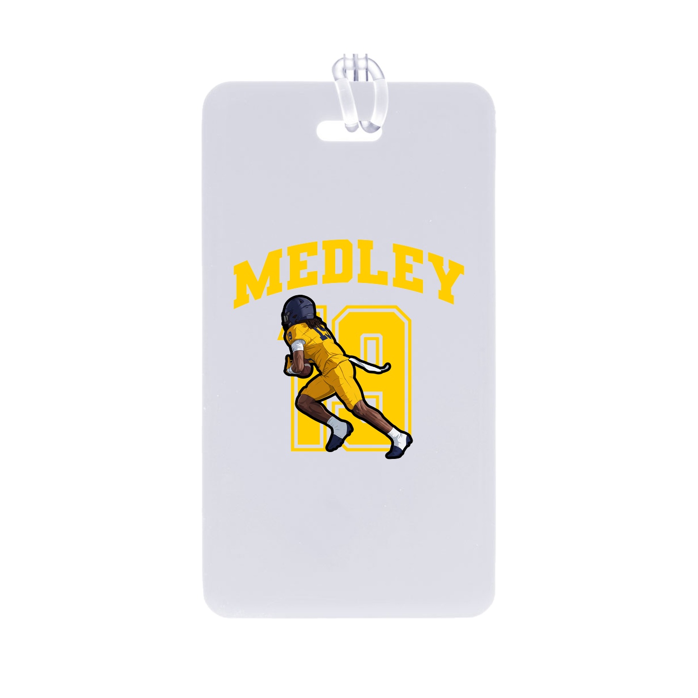Bag Tag — Number in Classic