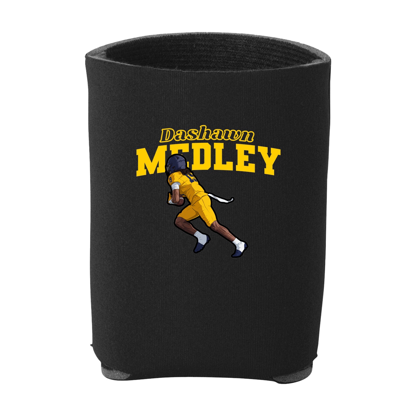 Can Holder — Name Arch in Black
