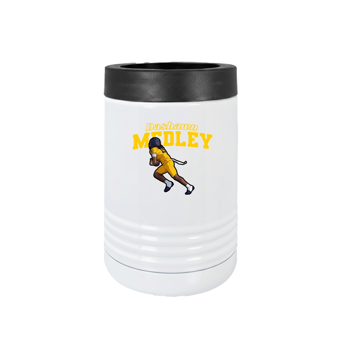 Beverage Holder — Name Arch in White