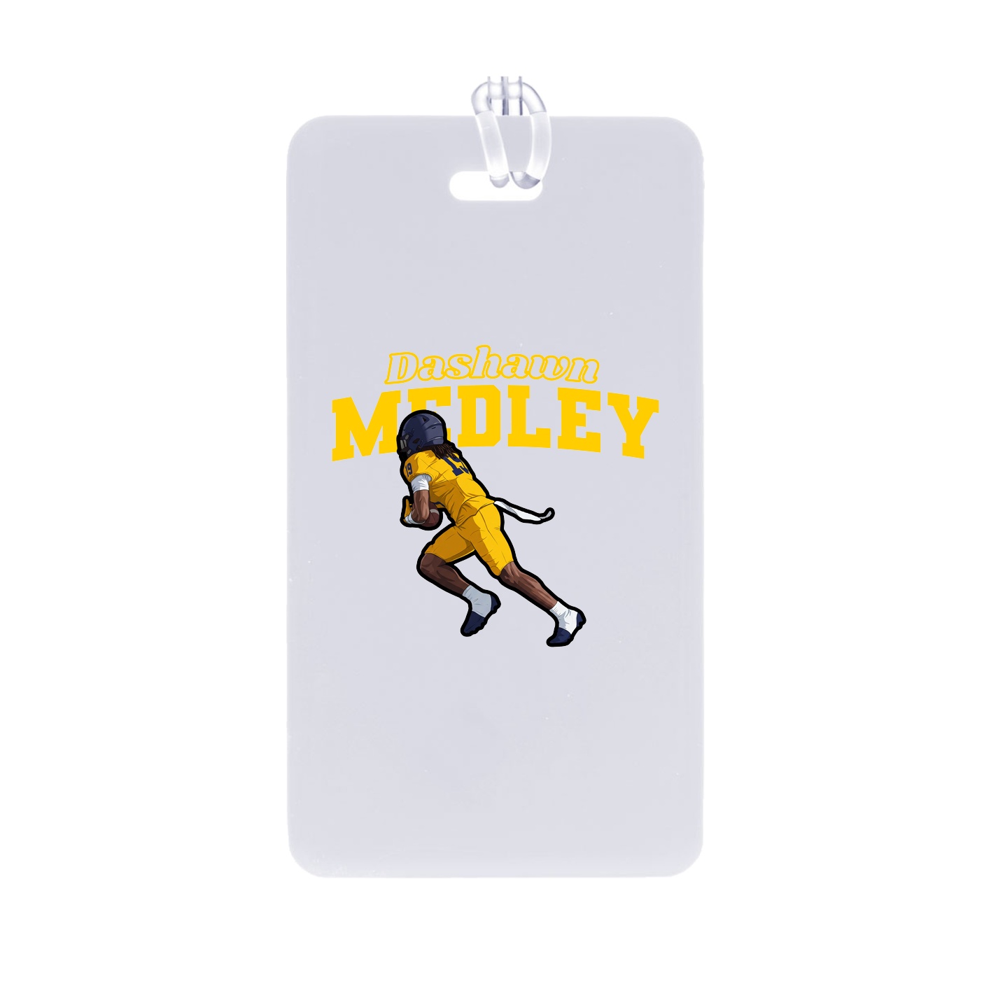 Bag Tag — Name Arch in Classic