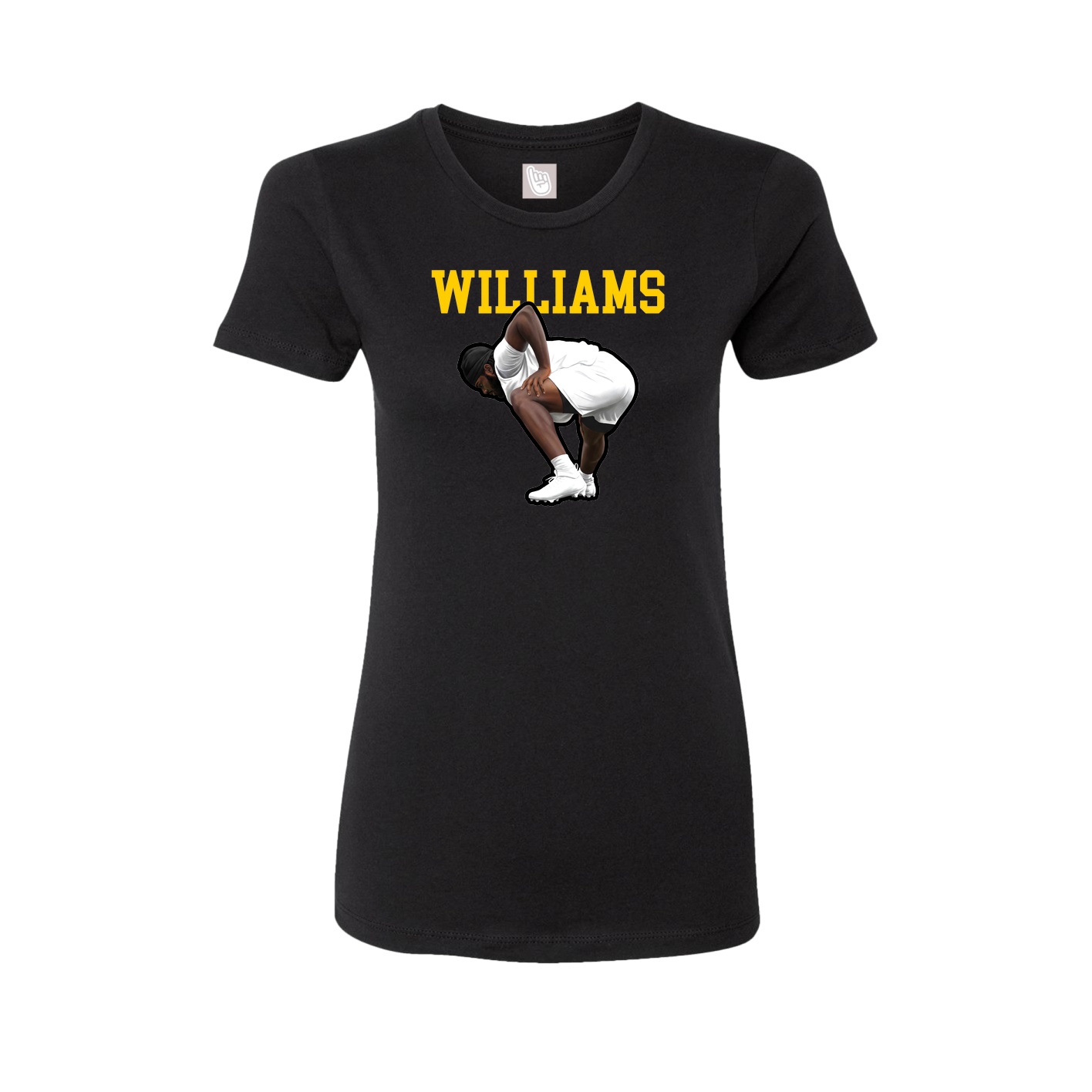 Fitted Women's Tee — Shirsey in Black
