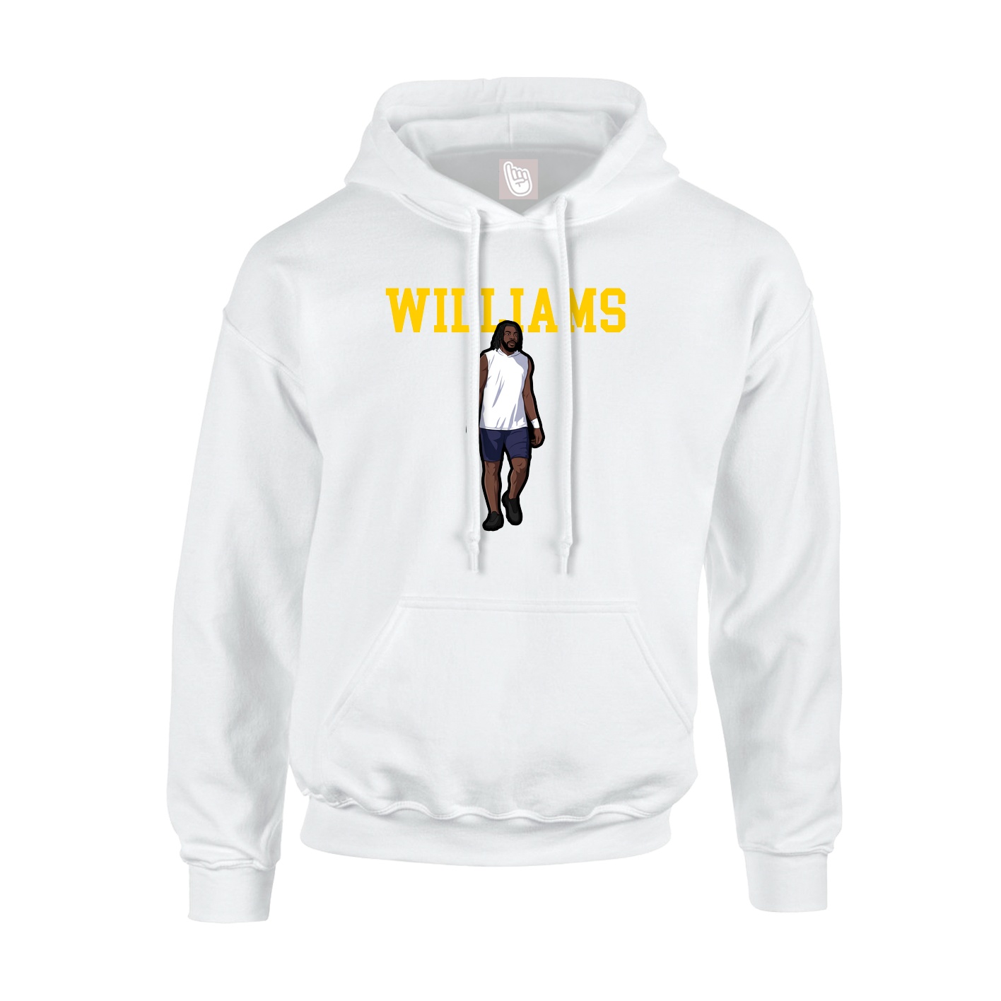 Youth Hoodie — Shirsey in White