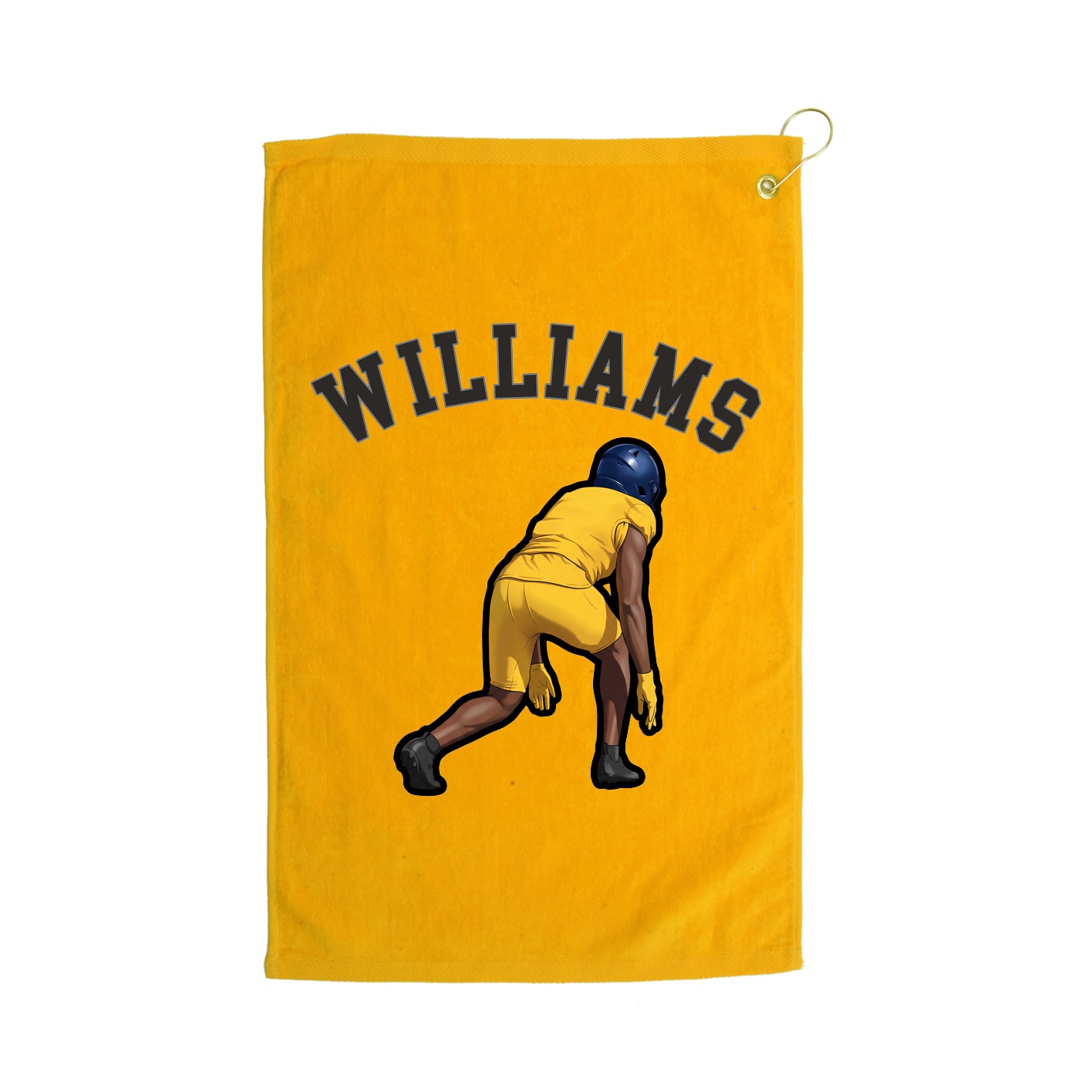 Golf Towel — Shirsey Arch in Gold