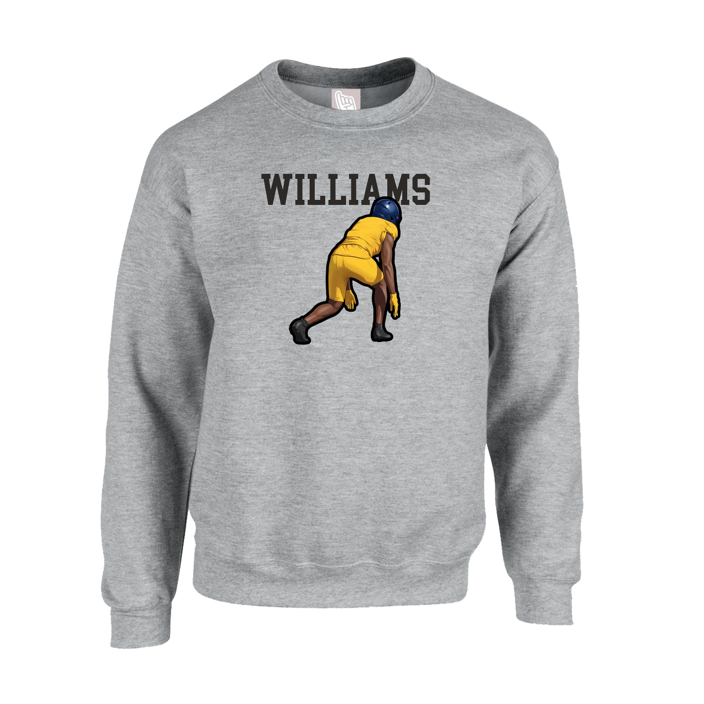 Fleece Crew — Shirsey in Grey