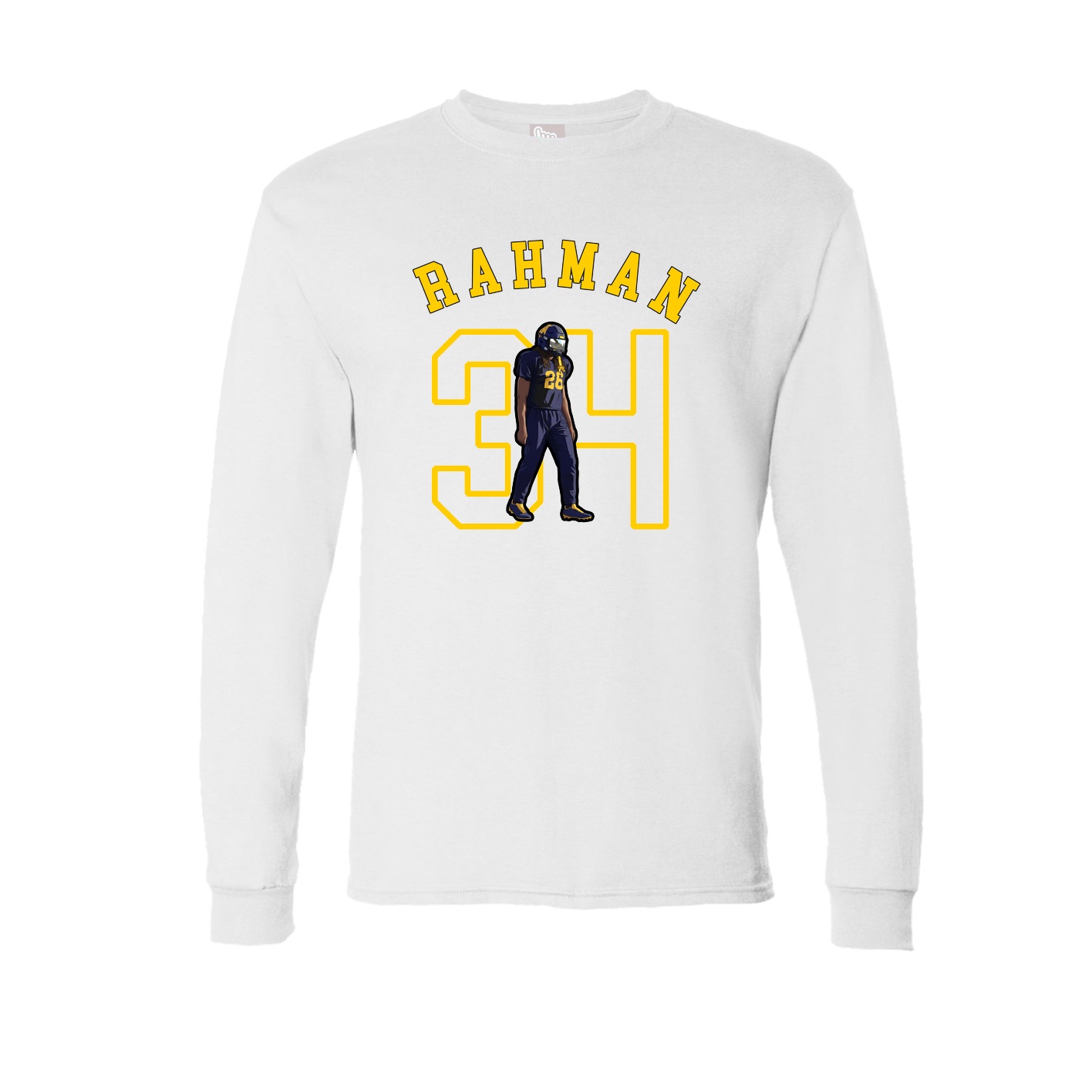 Long Sleeve Tee — Shirsey Arch in White