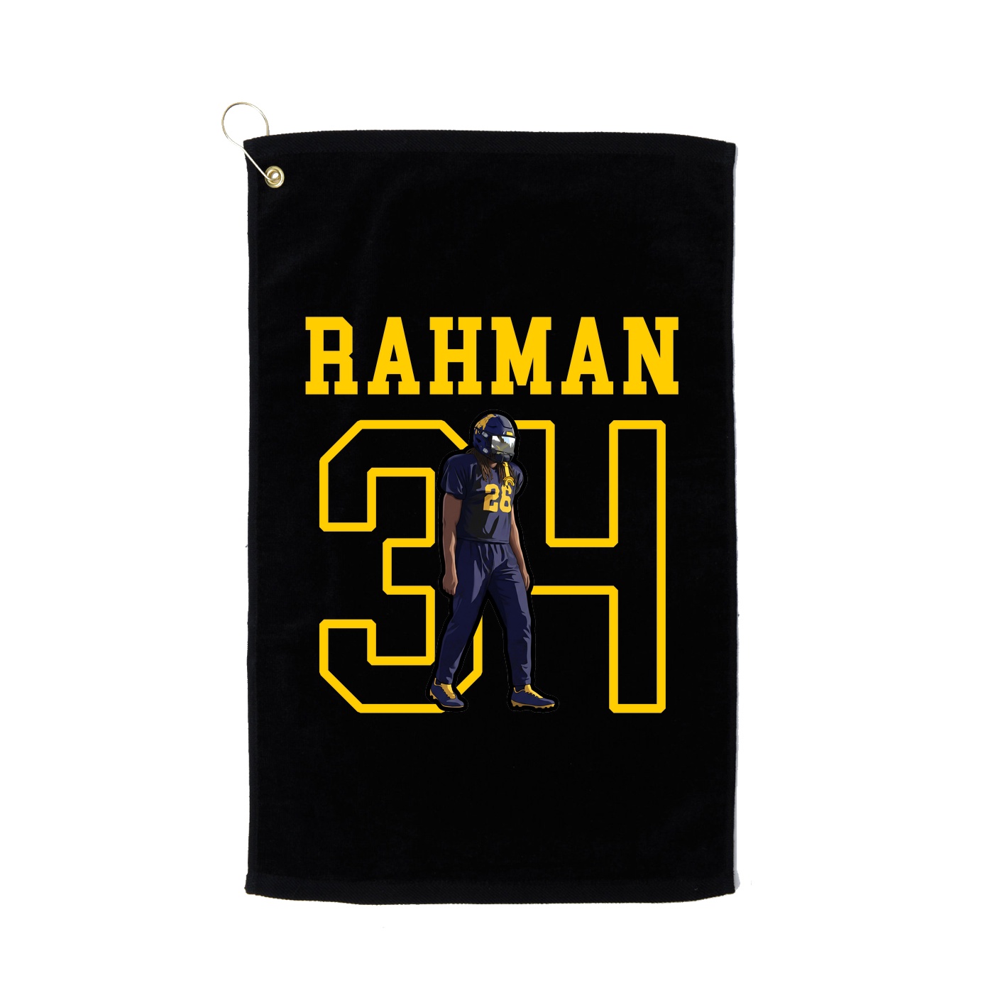 Golf Towel — Shirsey in Black