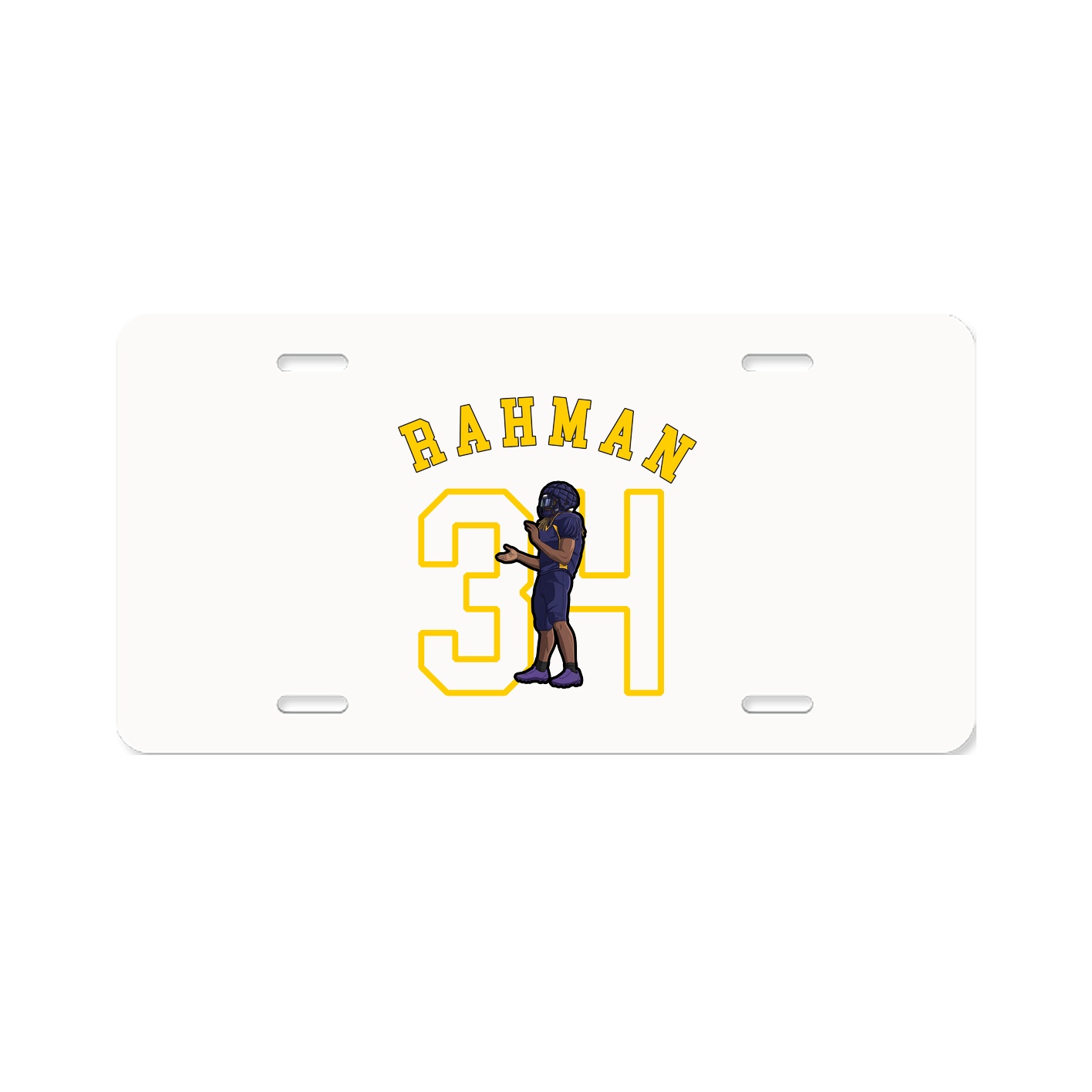 License Plate — Shirsey Arch in Classic