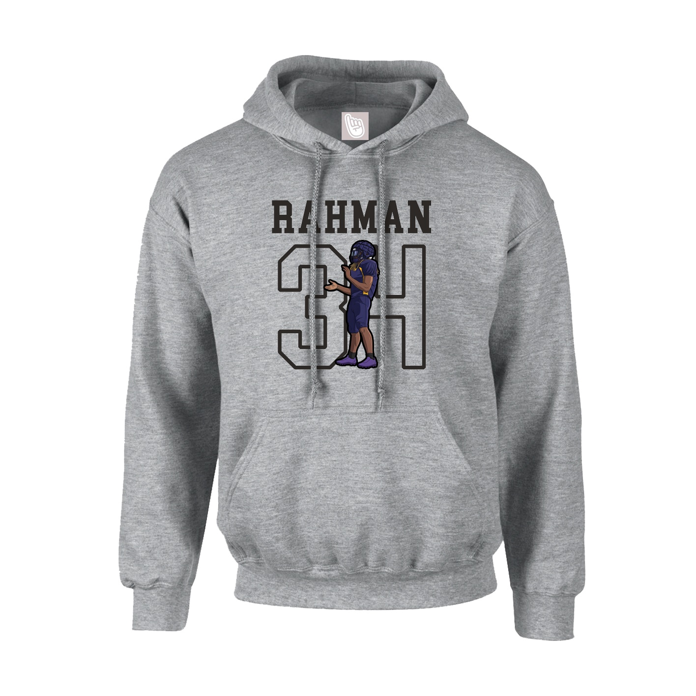 Hoodie — Shirsey in Grey