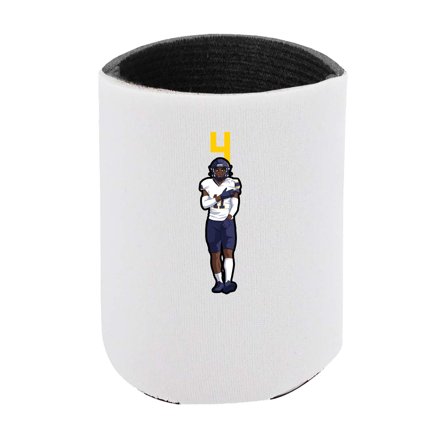 Can Holder — Number Top in White