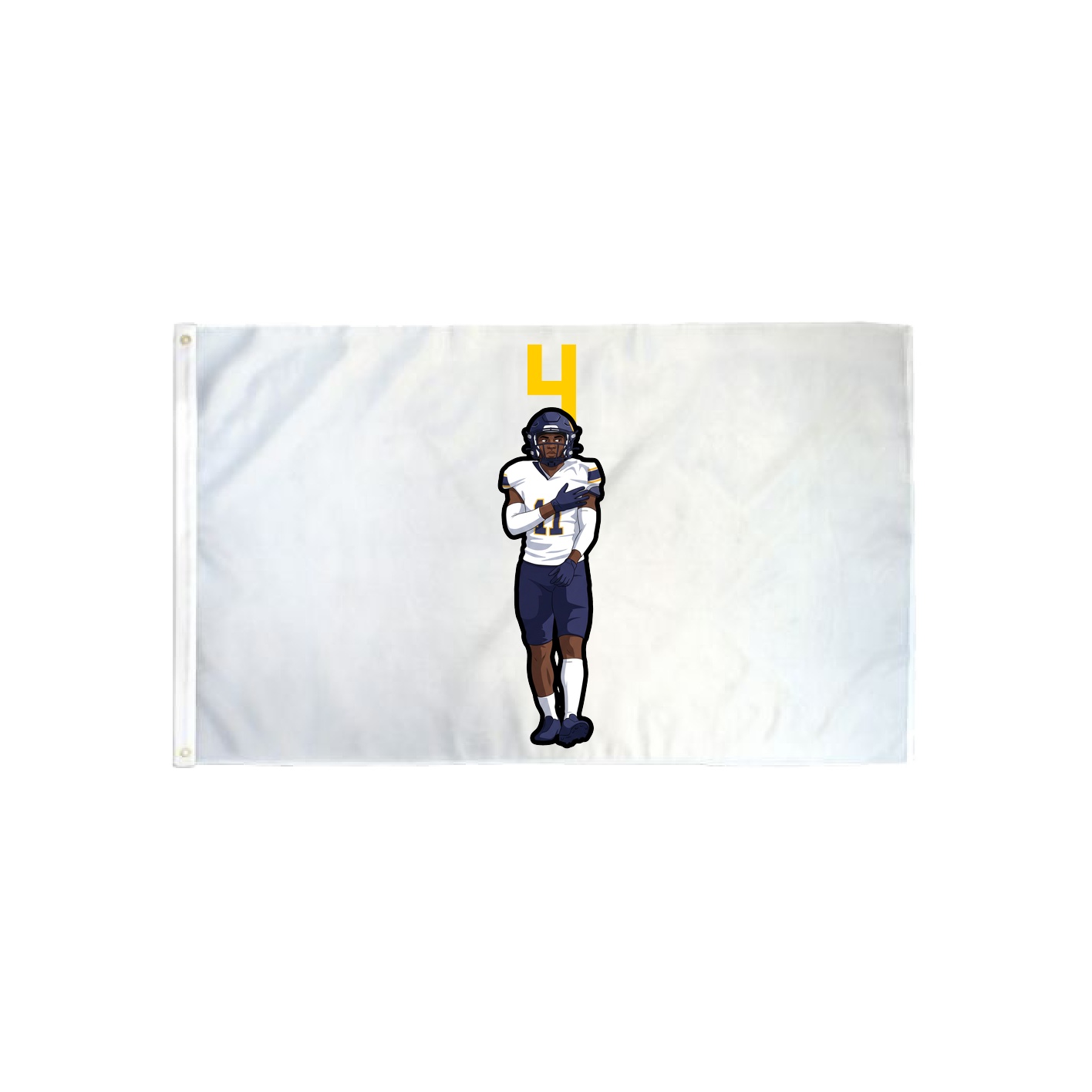 3x5 Flag — Number Top in Classic