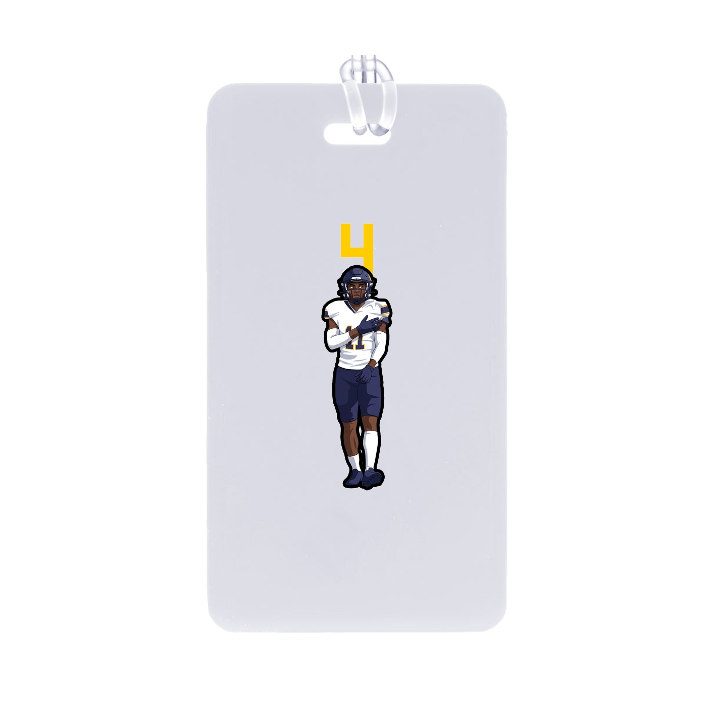 Bag Tag — Number Top in Classic