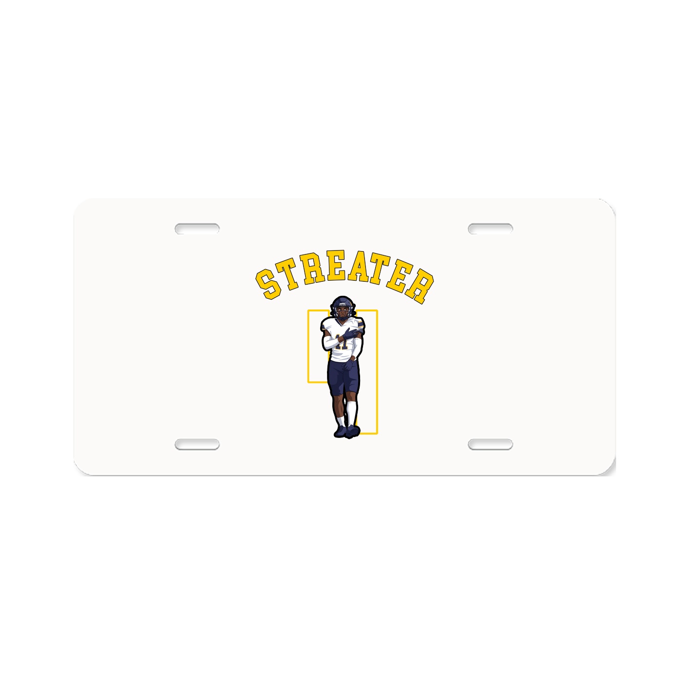 License Plate — Shirsey Arch in Classic
