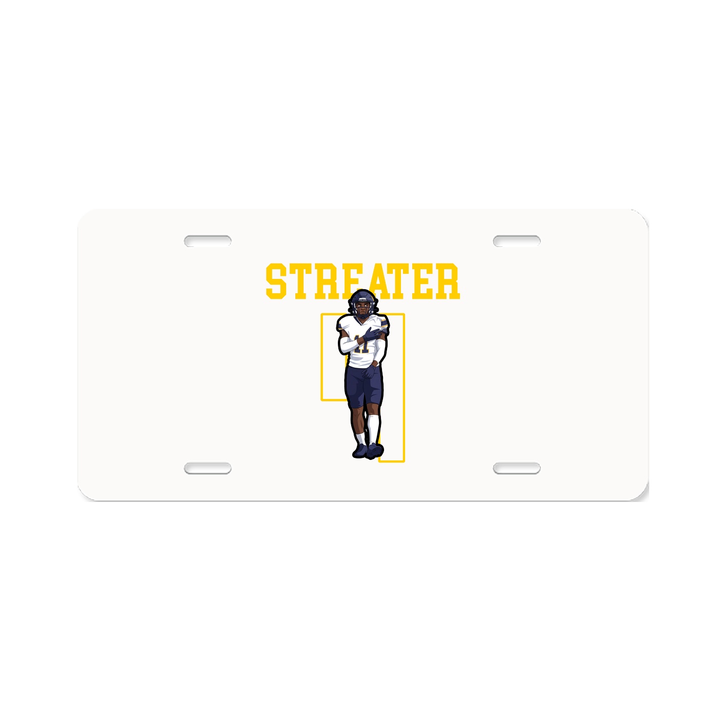 License Plate — Shirsey in Classic