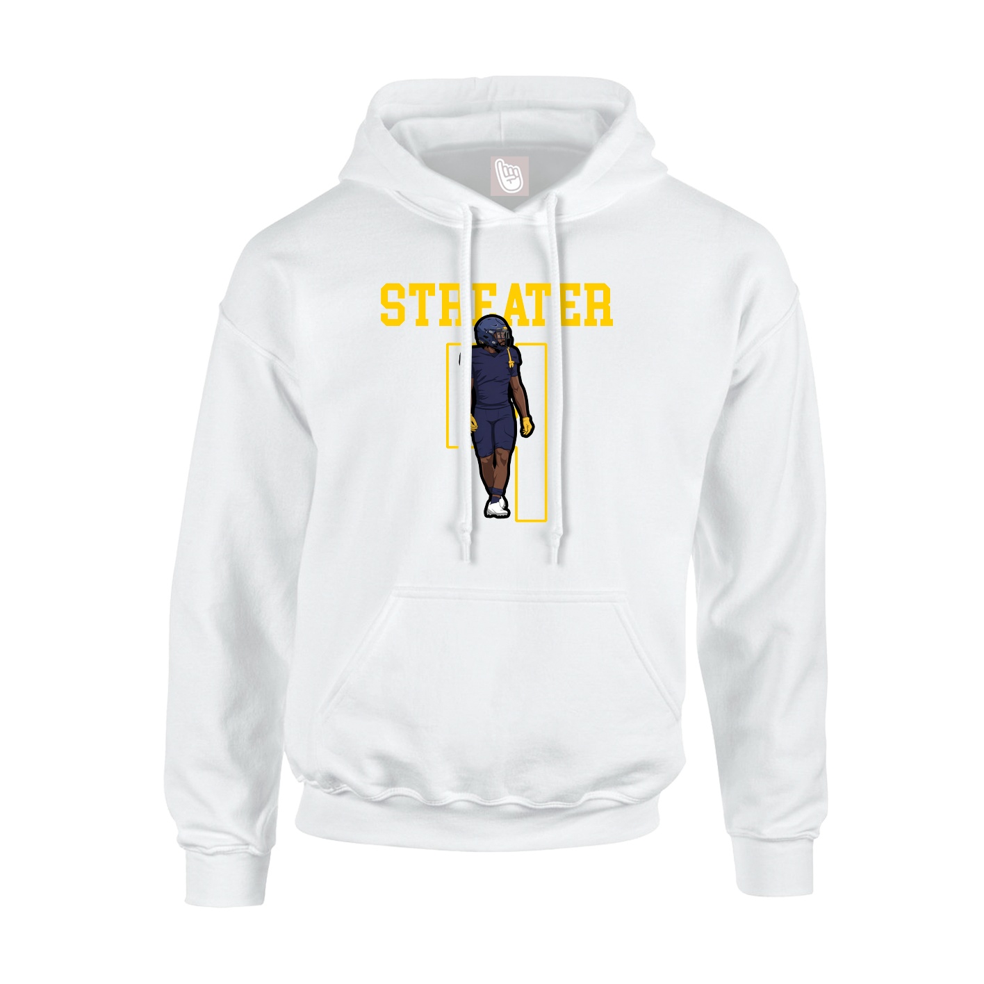 Hoodie — Shirsey in White