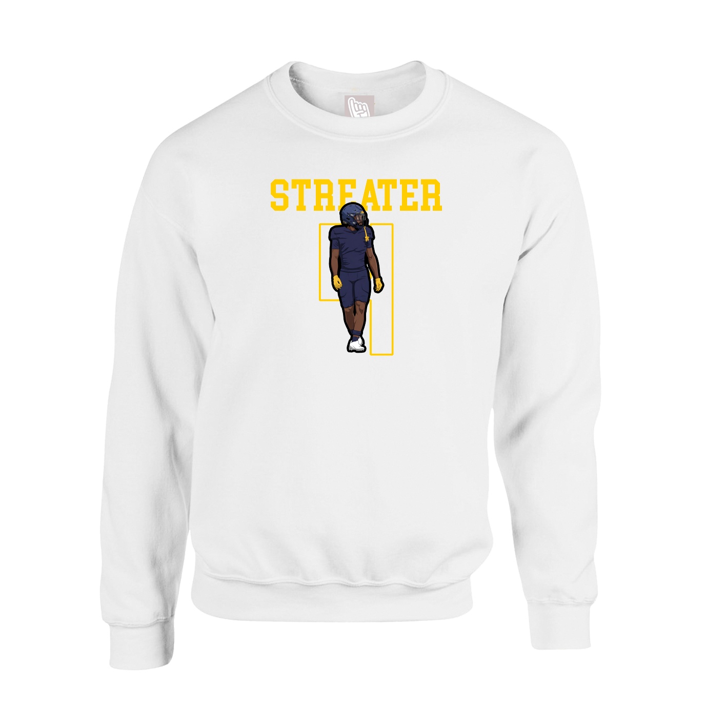 Fleece Crew — Shirsey in White