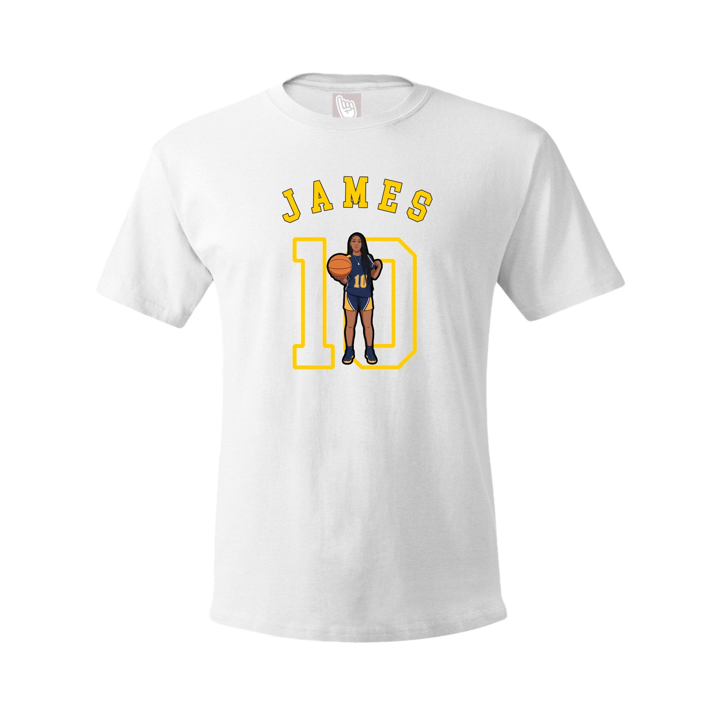 Youth Tee — Shirsey Arch in White