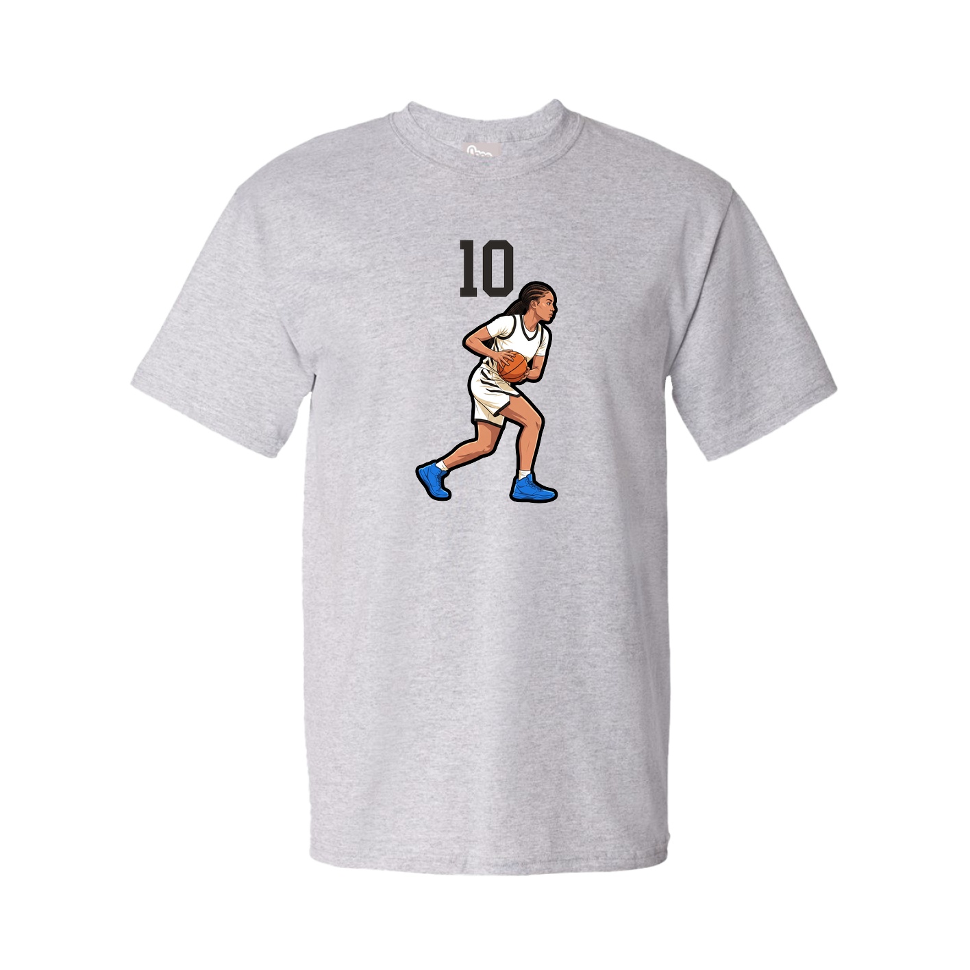 Tee — Number Top in Grey