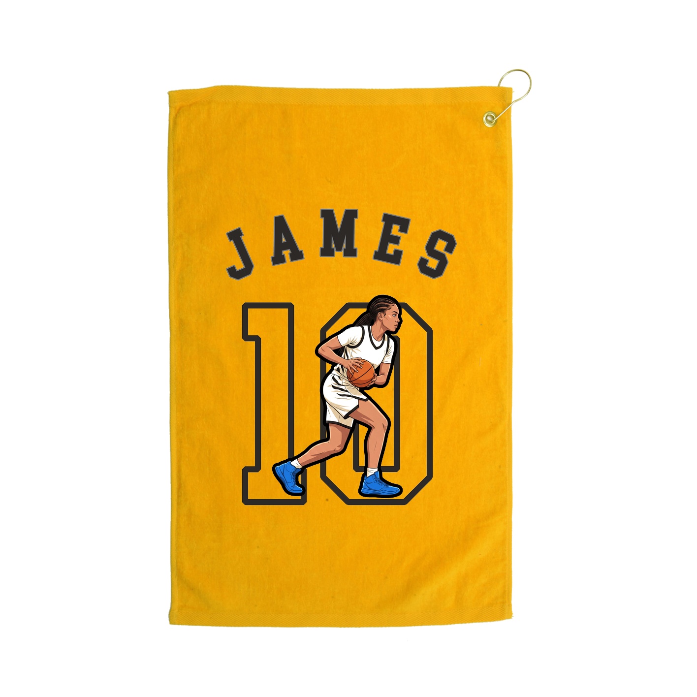 Golf Towel — Shirsey Arch in Gold