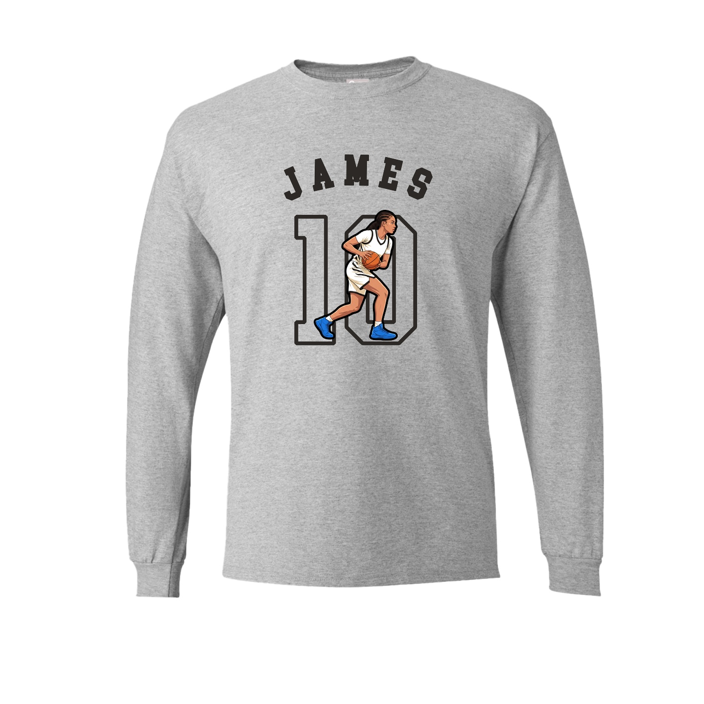 Long Sleeve Tee — Shirsey Arch in Grey