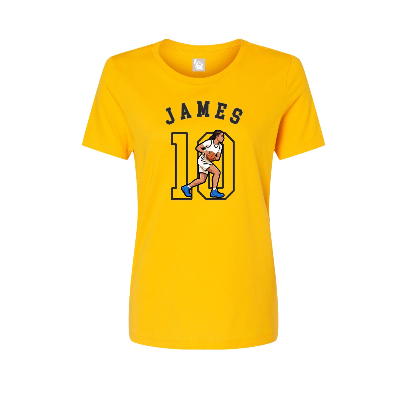 Womens Tee — Shirsey Arch in Gold