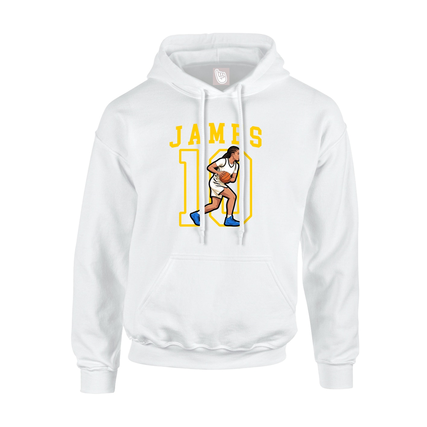 Youth Hoodie — Shirsey in White