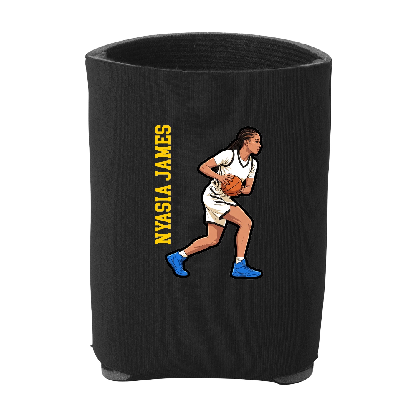 Can Holder — Name Vertical in Black