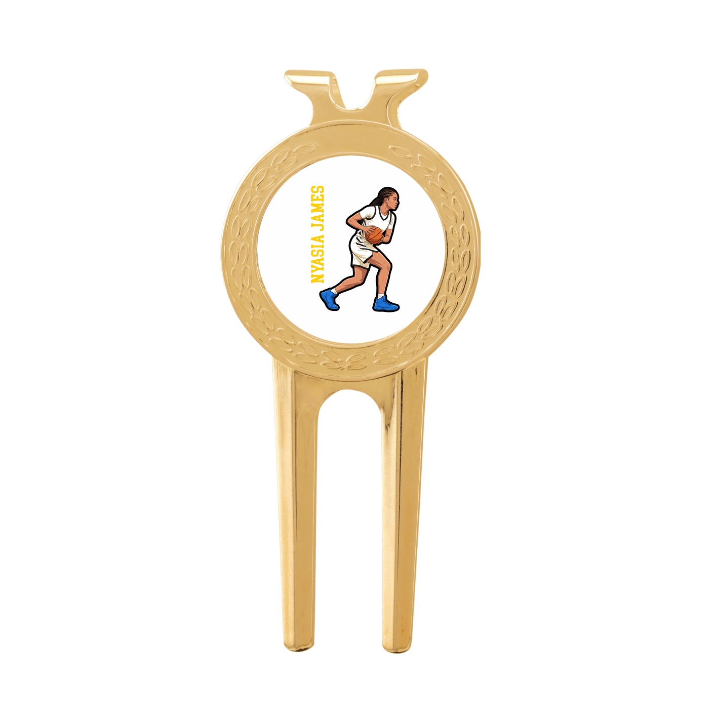 Divot Tool with Ball Marker — Name Vertical in Classic