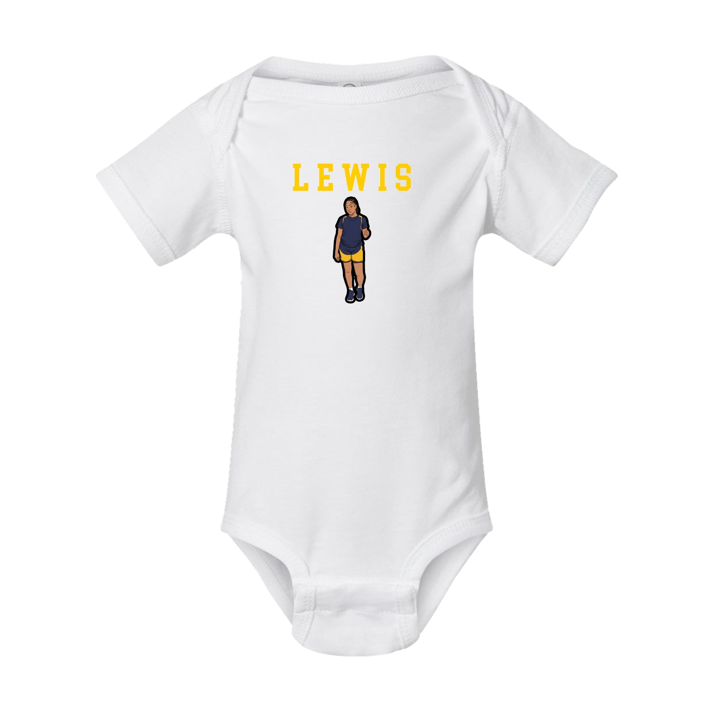 Baby Onesie — Shirsey in White