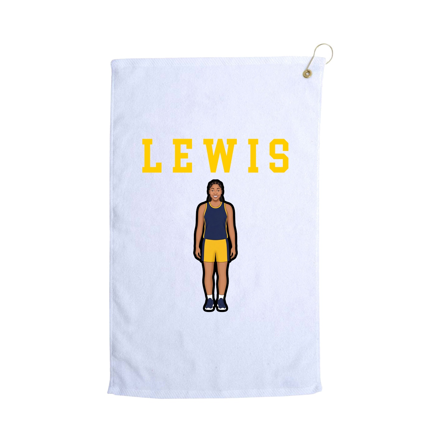Golf Towel — Shirsey in White
