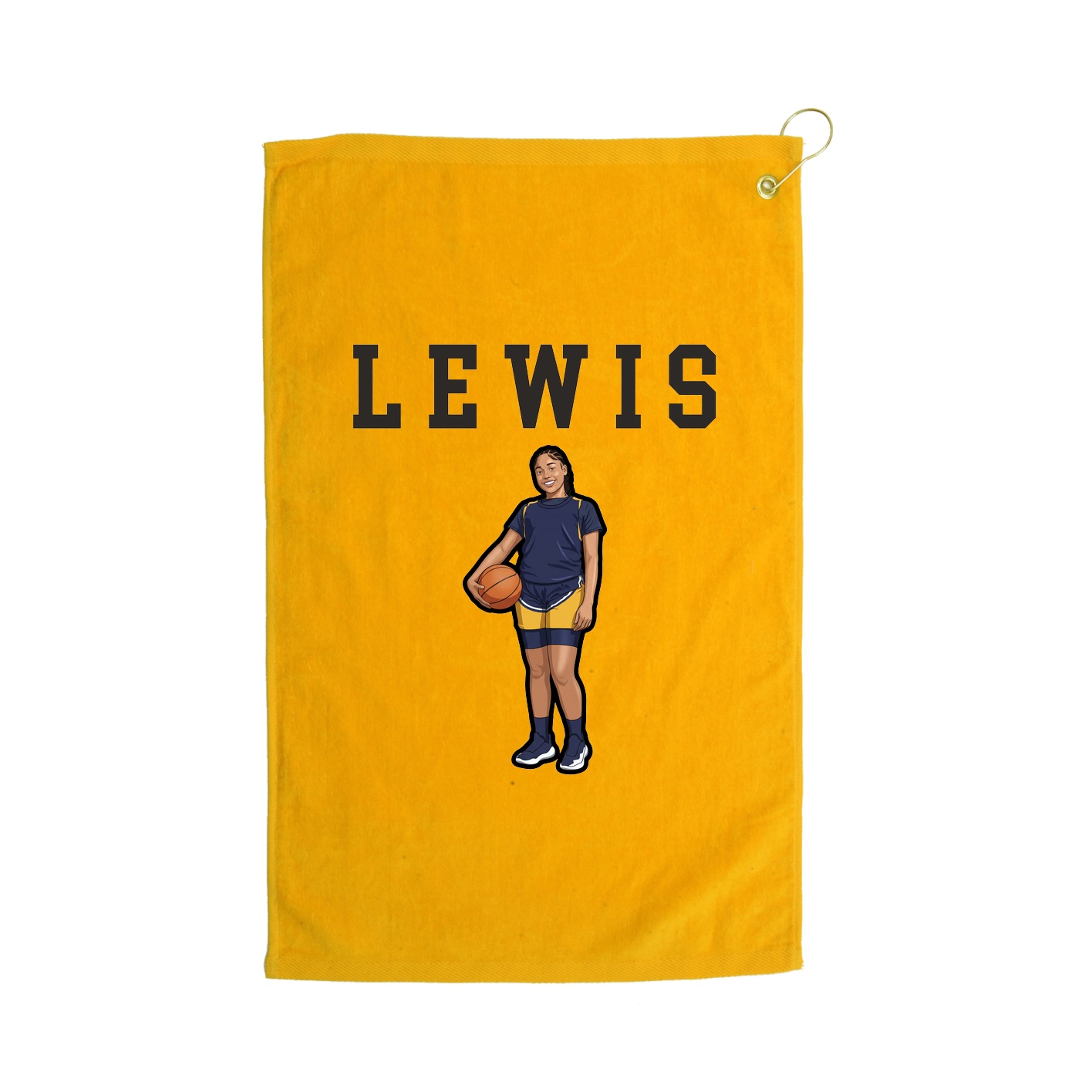 Golf Towel — Shirsey in Gold