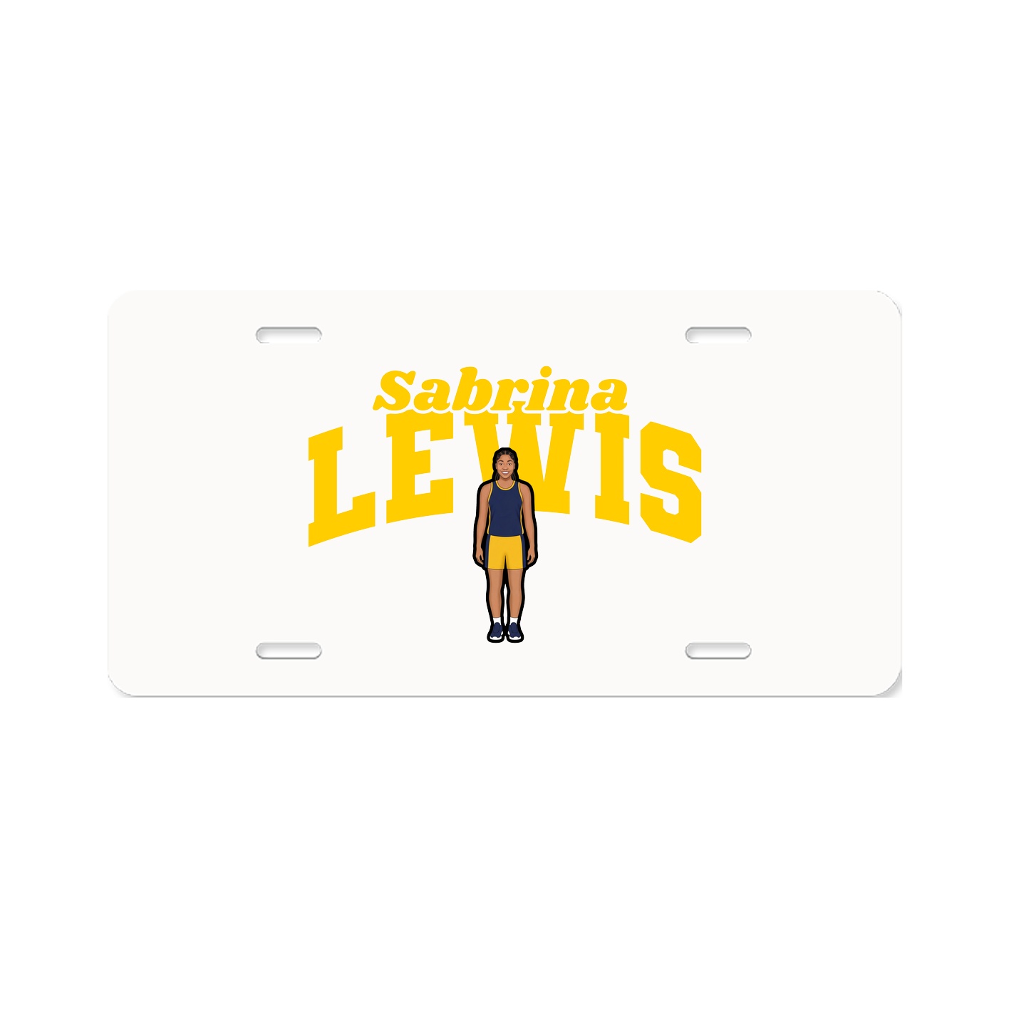 License Plate — Signature Arch in Classic