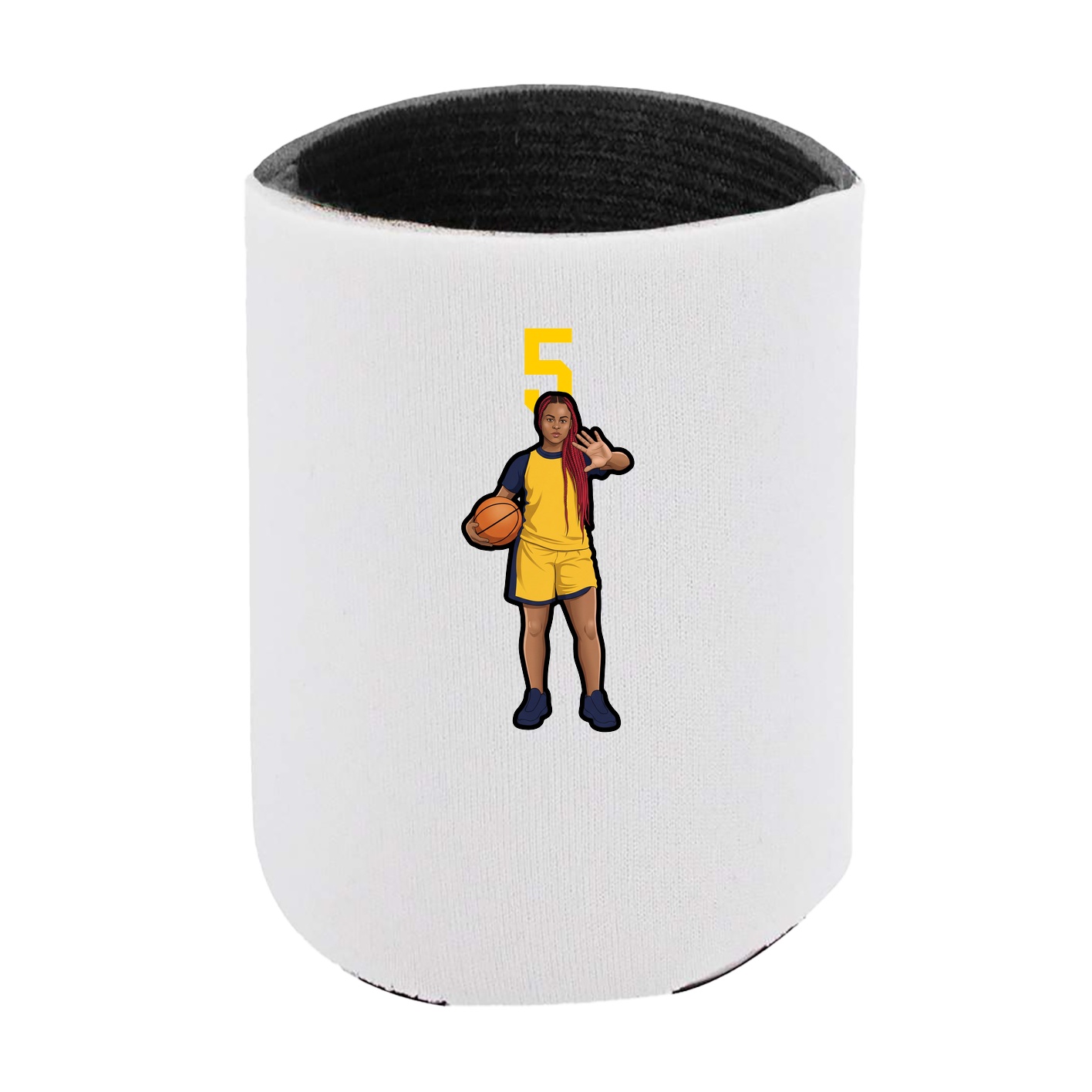 Can Holder — Number Top in White