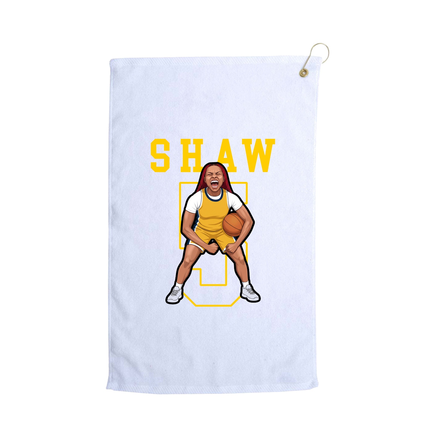 Golf Towel — Shirsey in White