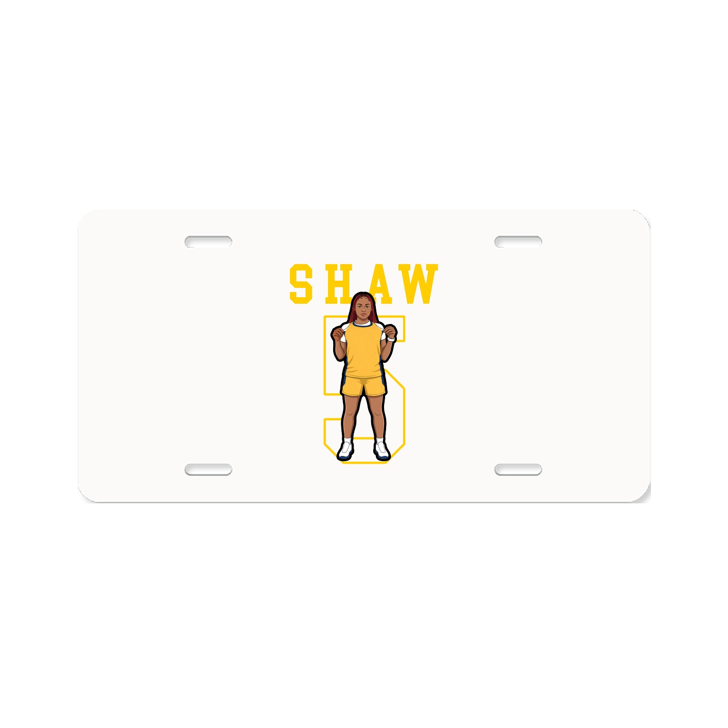 License Plate — Shirsey in Classic