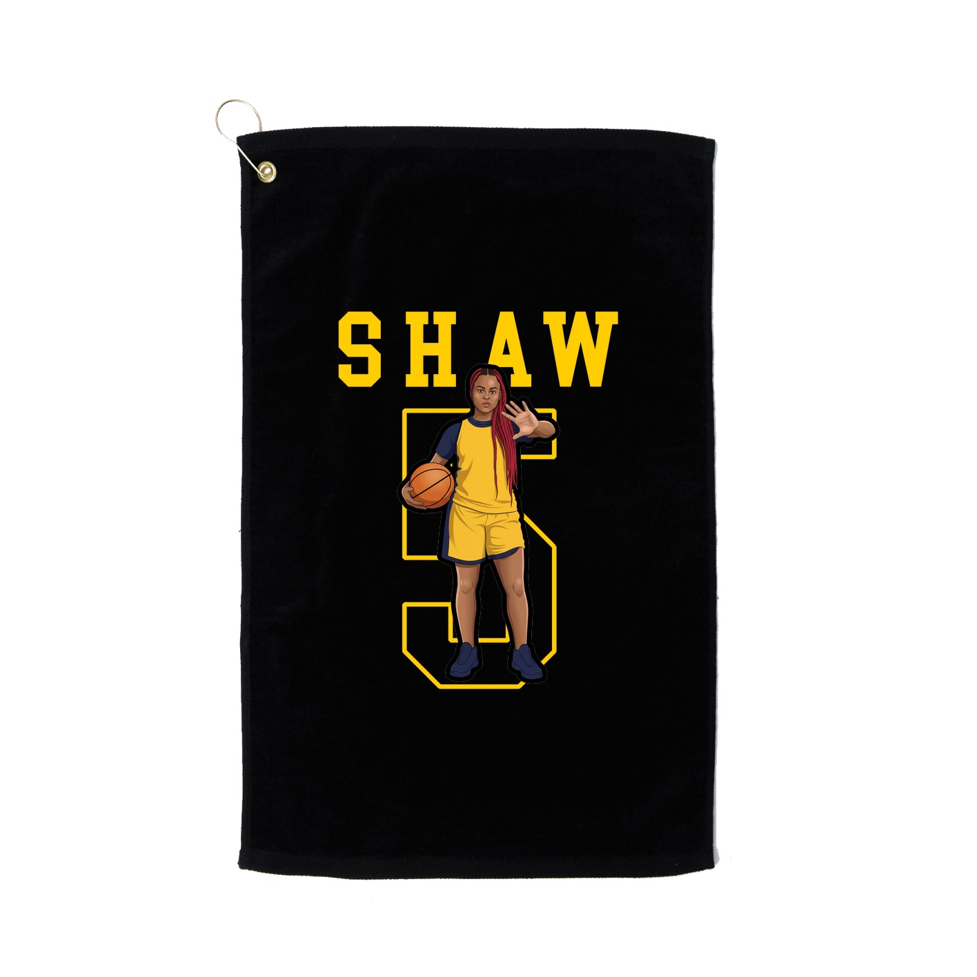 Golf Towel — Shirsey in Black