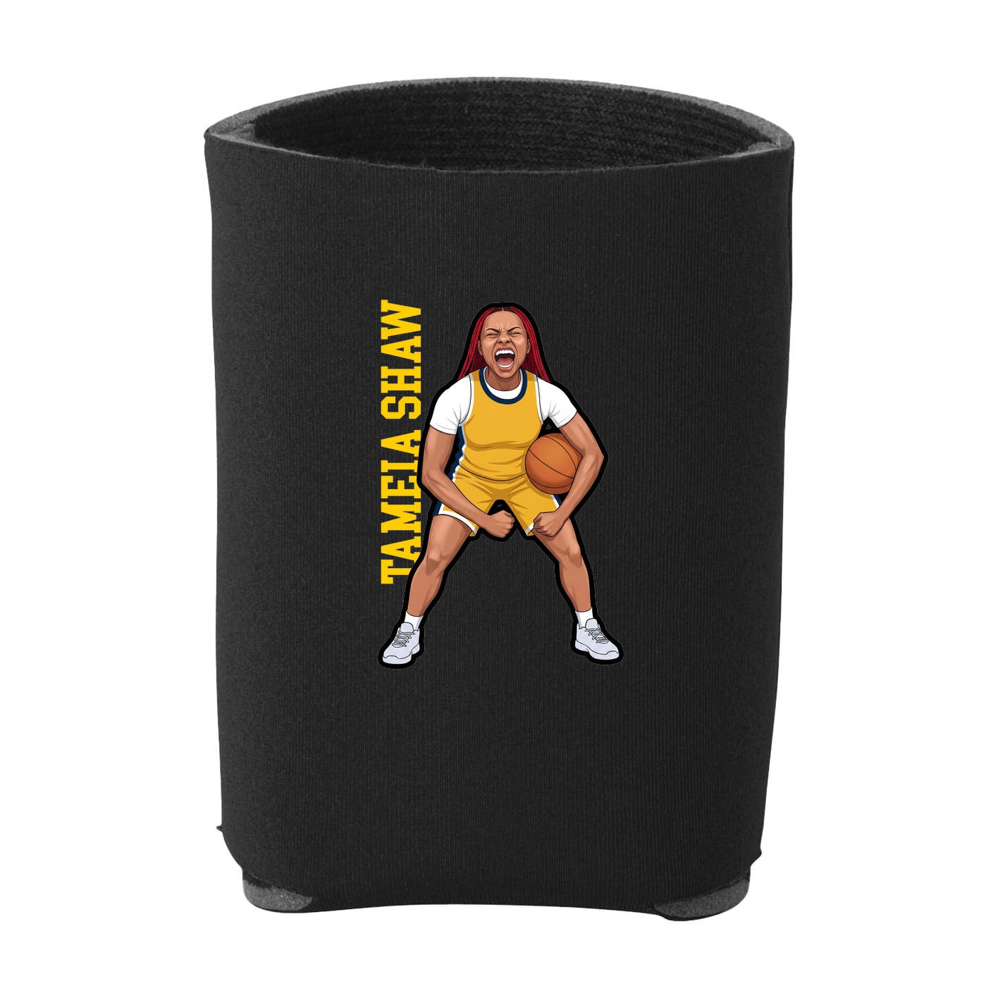 Can Holder — Name Vertical in Black