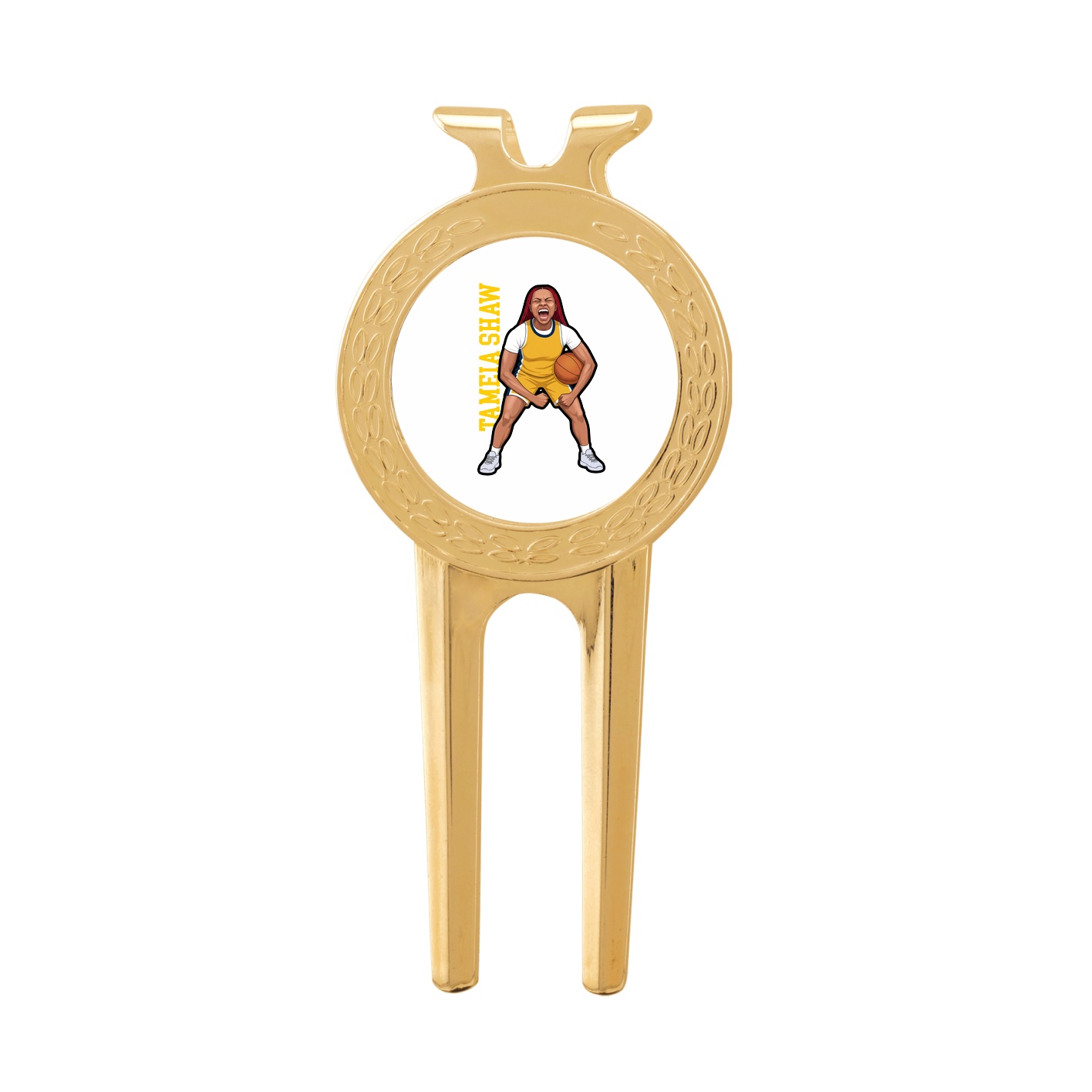 Divot Tool with Ball Marker — Name Vertical in Classic